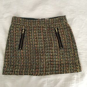 J. Crew Factory Tweed Skirt